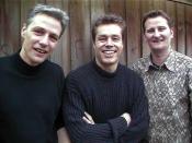 Jes Kerstein, Kenny Lübcke and Jan Parber anno 2001